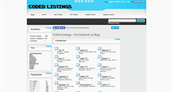 Desktop Screenshot of codedlistings.com